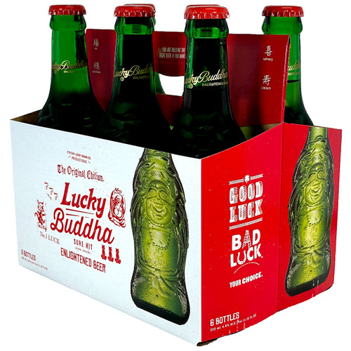 Lucky Buddha Enlightened Beer 6-Pack