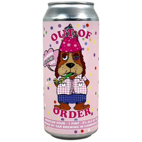 RaR Out Of Order: Strawberry Funfetti Cake American Sour Can 16oz