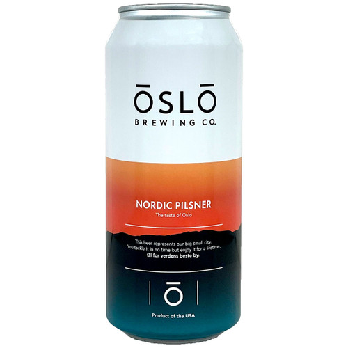 Oslo Brewing Nordic Pilsner Can