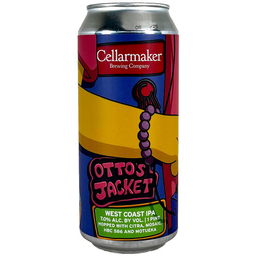 Cellarmaker Otto's Jacket West Coast IPA Can