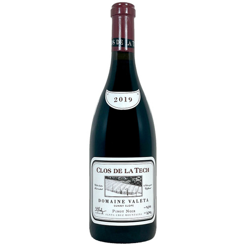 Clos de la Tech 2019 Domaine Valeta Sunny Slope Santa Cruz Mountains Pinot Noir
