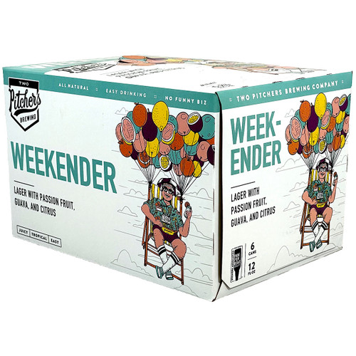 Two Pitchers Weekender Lager 6-Pack Can