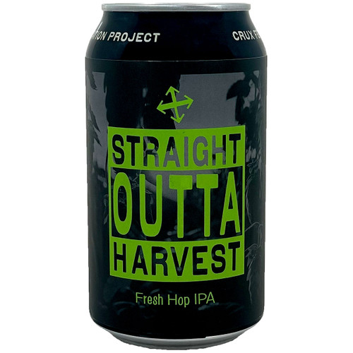 Crux Straight Outta Harvest Fresh Hop IPA Can