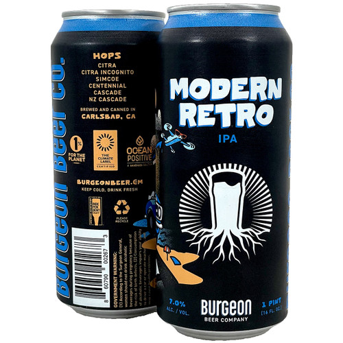Burgeon Modern Retro IPA Can