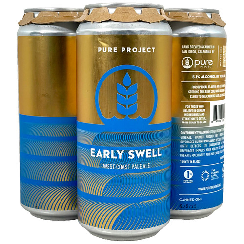 Pure Project Early Swell West Coast Pale Ale 4-Pack Can