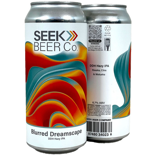 Seek Beer Blurred Dreamscape DDH Hazy IPA Can