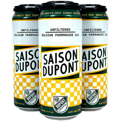 Dupont Saison Dupont Belgian Farmhouse Ale 4-Pack Can