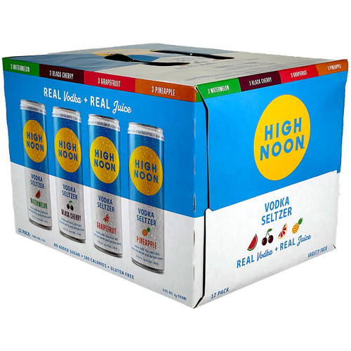 High Noon Vodka Seltzer Variety Pack 12-Pack Can