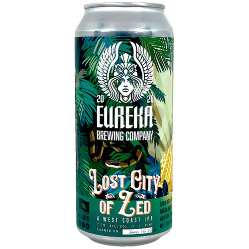 Eureka Lost City Of Zed West Coast IPA Can