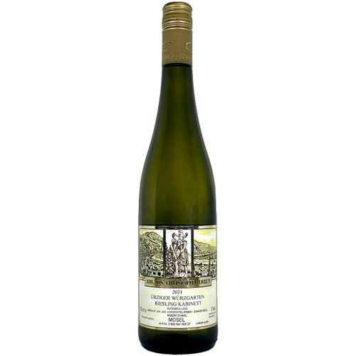 Joh. Jos. Christoffel 2021 Urziger Wurzgarten Mosel Riesling Kabinett Joh. Jos. Christoffel 2021 Urziger Wurzgarten Mosel Riesling Kabinett