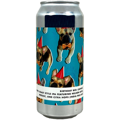 Bottle Logic Birthday Boi: Capone West Coast Style IPA Can