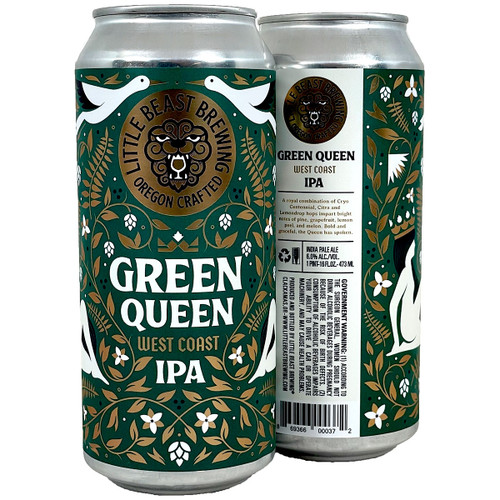 Little Beast Green Queen West Coast IPA Can Little Beast Green Queen West Coast IPA Can