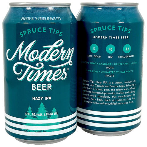Modern Times Spruce Tips Hazy IPA Can