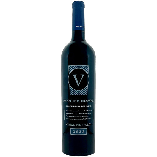 Venge 2023 Scout's Honor Napa County Sonoma County Proprietary Red Wine