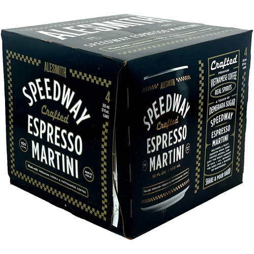 AleSmith Speedway Espresso Martini 4-Pack Can