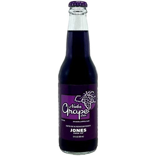 Jones Cane Sugar Soda Nuka Grape
