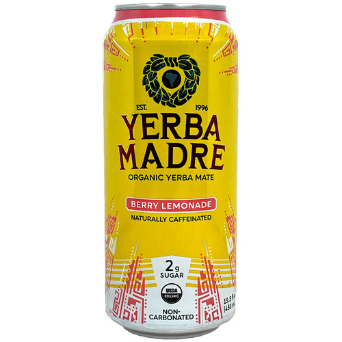 Guayaki Organic Yerba Madre Berry Lemonade Can