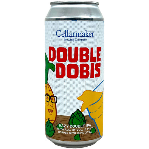 Cellarmaker Double Dobis Hazy Double IPA Can