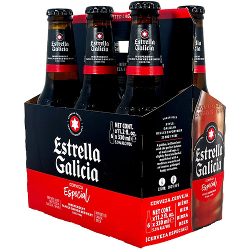 Estrella Galicia Cerveza Especial 6-Pack