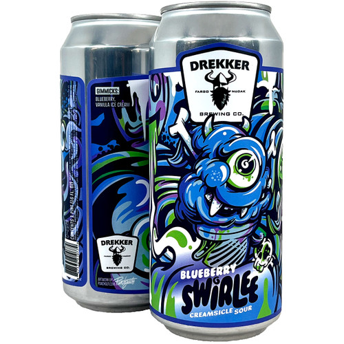 Drekker Blueberry Swirlee Creamsicle Sour Can