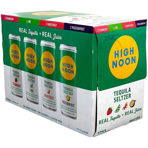 High Noon Tequila Seltzer Variety 8-Pack Can