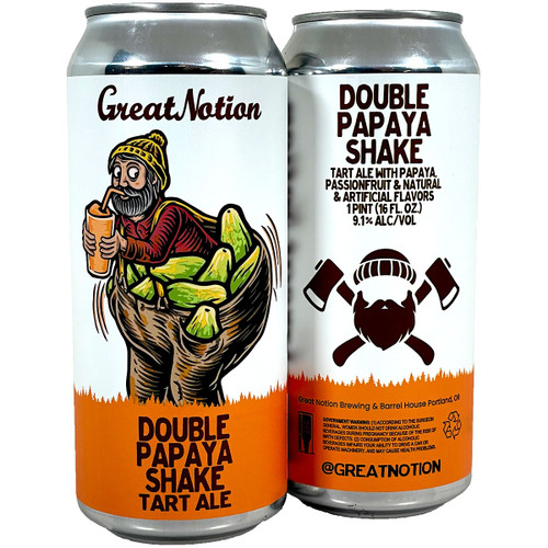 Great Notion Double Papaya Shake Tart Ale Can