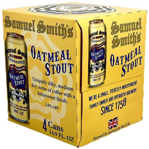 Samuel Smith's Oatmeal Stout 4-Pack Can