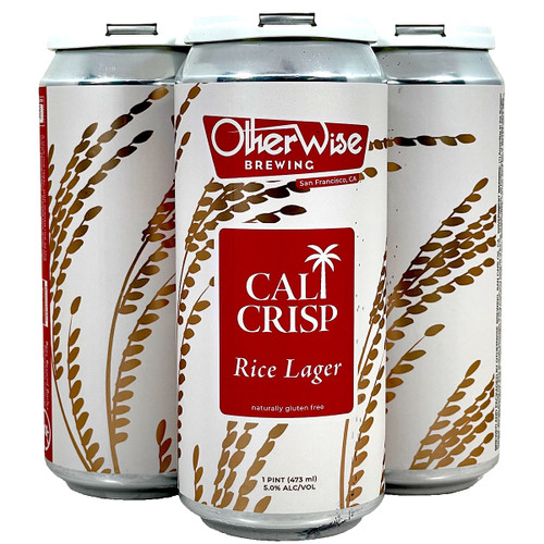 OtherWise Cali Crisp Gluten Free Rice Lager 4-Pack Can