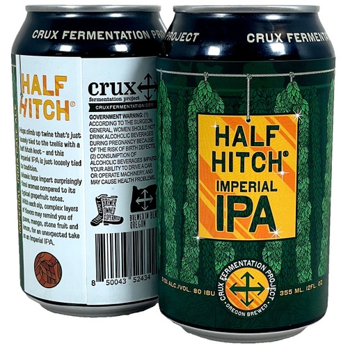 Crux Half Hitch Imperial IPA Can