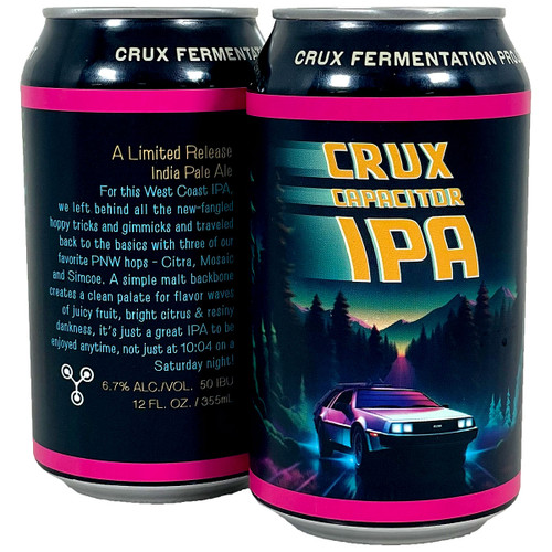 Crux Capacitor IPA Can
