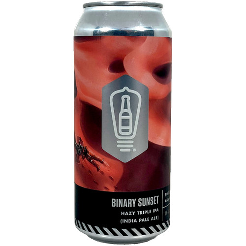Bottle Logic Binary Sunset Hazy Triple IPA