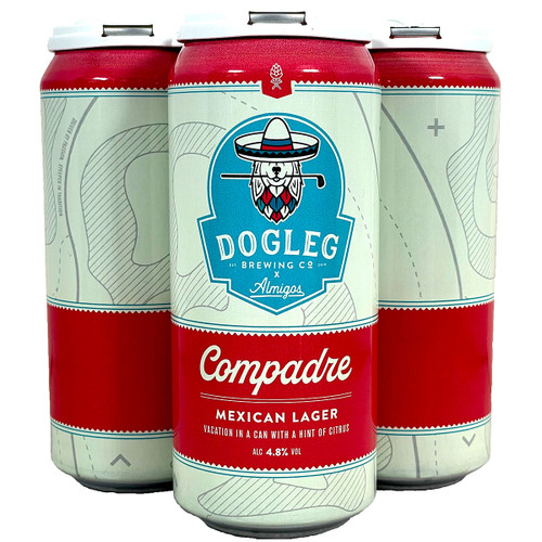 Dogleg Compadre Mexican Lager 4-Pack Can