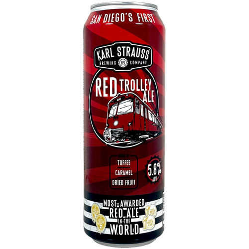 Karl Strauss Red Trolley Ale 19.2oz Can