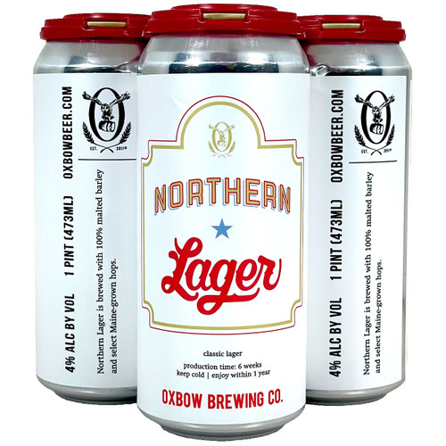 Oxbow Northern Lager 4-Pack Can