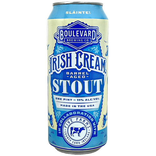 Boulevard Irish Cream Barrel Aged Stout Can