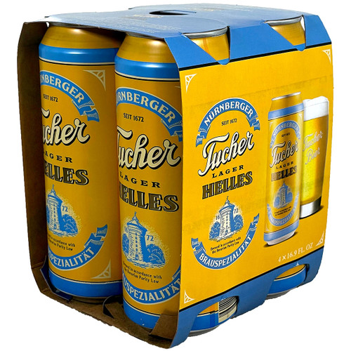 Tucher Helles Lager 4-Pack Can