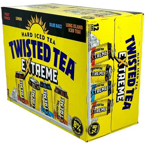 Twisted Tea Extreme Hard Iced Tea Variety 12-Pack Can