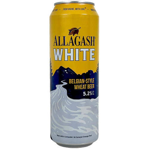 Allagash White Belgian-Style Wheat Beer 19.2oz Can