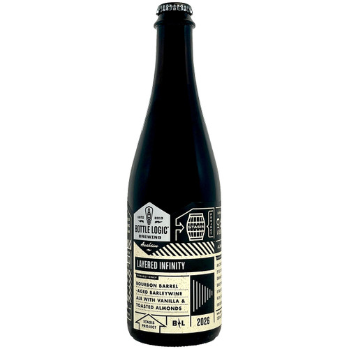 Bottle Logic Layered Infinity Bourbon Barrel-Aged Barleywine Ale