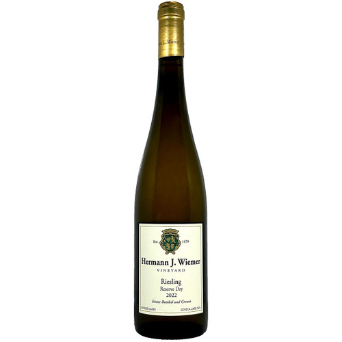 Hermann J. Wiemer 2022 Seneca Lake Reserve Dry Riesling