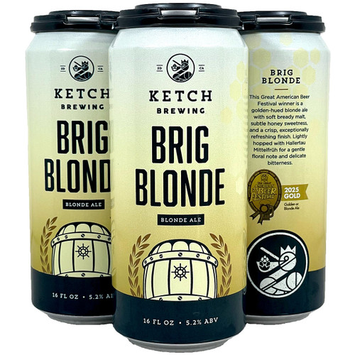 Ketch Brig Blonde Blonde Ale 4-Pack Can