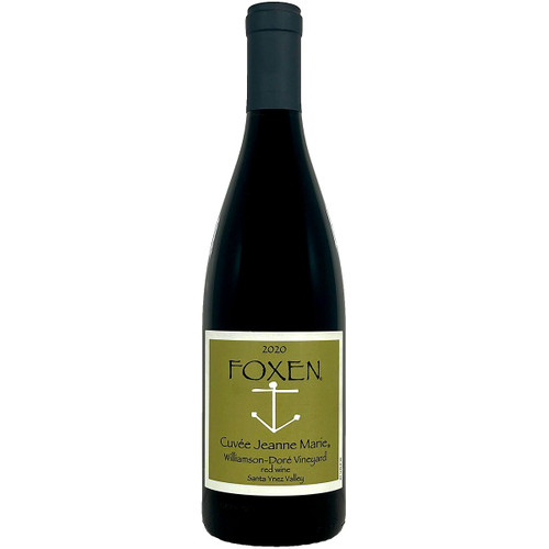 Foxen 2020 Cuvée Jeanne Marie Williamson-Doré Vineyard Santa Ynez Valley Red Wine