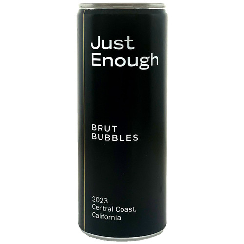 Just Enough 2023 Central Coast Brut Bubbles Can