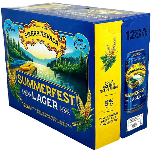 Sierra Nevada Summerfest Lager 12-Pack Can