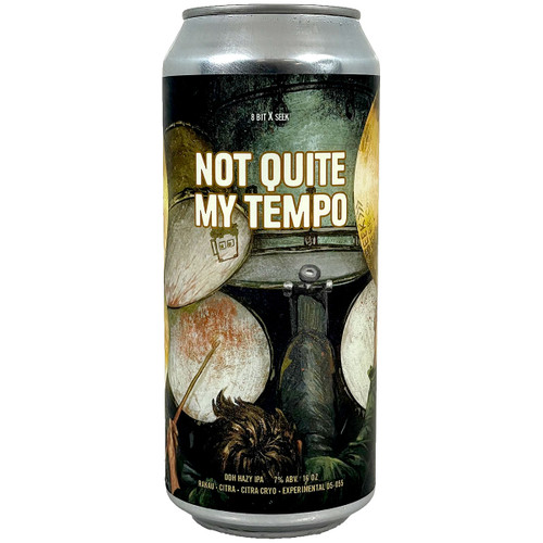 8 Bit Not Quite My Tempo DDH Hazy IPA Can