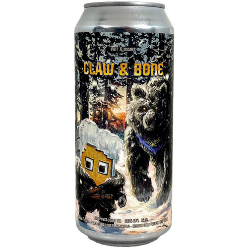 8 Bit Claw & Bone DDH West Coast IPA Can