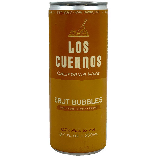 Los Cuernos California Brut Bubbles Can