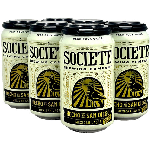 Societe Hecho En San Diego Mexican Lager 6-Pack Can