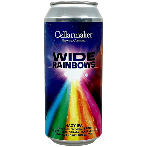 Cellarmaker Wide Rainbows Hazy IPA Can