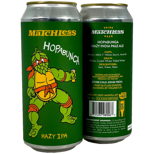 Matchless Hopabunga Hazy IPA Can